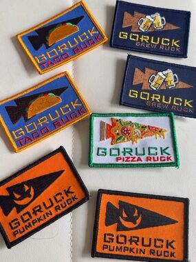 NWOT GoRuck ruck challenge patches